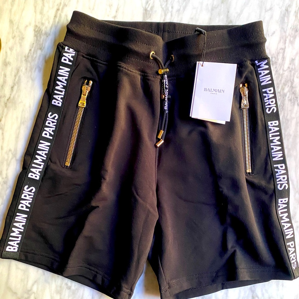 Brand New Balmain Sweat Shorts